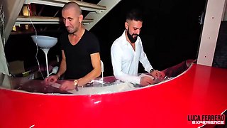 Bonny Vara, Luca Ferrero And Bonnie Vikingvara In We Meet Two Very Hot Girls In The Swinger Club. A Lot Of Sex, Anal With Dp