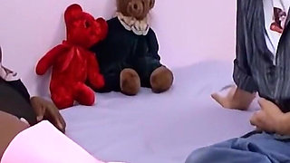 Pregnant Black MILF's Huge Clit