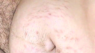 Married MILF Wife Masturbate Her Hairy Pussy with a Huge Dildo - Milky Mari