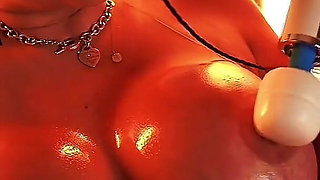 Latin Sex Goddess Zoey Foxx Solo Wand Play!