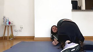 Two Lesbians Have a Wrestling Match with Submission Holds to See Who Drives the Car