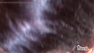 Hairy Pussy Teen Esluna Love Sucks Cock & Gets Fingered in Dirty Homemade Blowjob Video