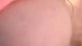 Cleaning Lady Fucked and Cummed on Asshole by Big Amateur Cock in Bathroom