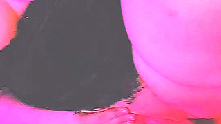 Kinky goth slut squirts everywhere, tastes herself and licks it off the floor