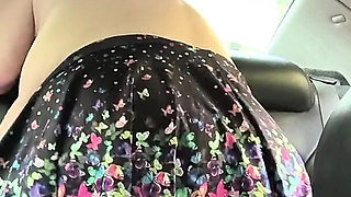 Rocking That Backseat She's a Squirting All Over That Cock Meat
