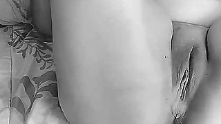 Chubby Employee Stuck Her Hand in Her Pussy and Squirted for Her Boss