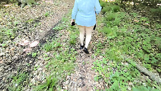 Public BDSM Training: Outdoor Vagina Slapping Session for World Record Part 5