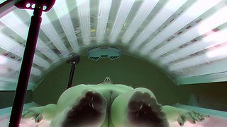 Close up with teen blonde sex doll rubbing her cunt