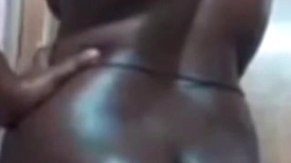 Cuck Loses Bet, Stranger Oils & Massages My Big Black Ass Before Ravaging Me! - Hotwifeplayx