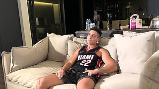 A hot slut jumps on a dick and fucks in an anal hole and moans