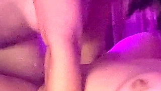 Lesbians Enjoying Their Soft Bodies and Big Tits Have Romantic Sex at Night