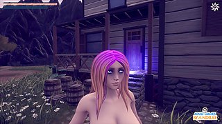 Futanari fun and excitement in this wild animated adventure