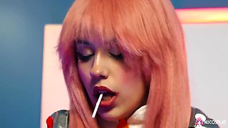Is A Slutty Who Gets Horny From Sucking A Lollipop With Anime Girl And Rihanna Black