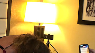 Mature Crossdresser Fucked and Deepthroating Dick