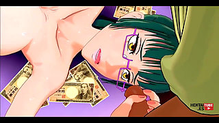 Jujutsu Kaisen Hentai Video - Maki Zen'in in a Threesome Handjob and Pussy Fucked - Asian Japanese Manga Anime Hentai 3D Porn