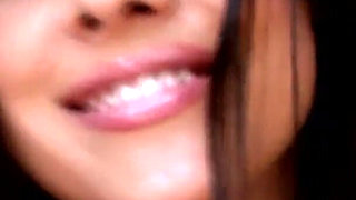 The Dildo Orgasm of a Beautiful Latina with a Horny Cunt