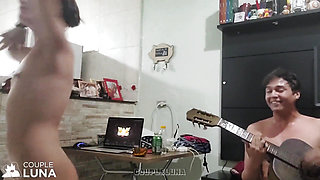 Hot Teen Fucking with Two Well Endowed Friends and Enjoying a Lot!
