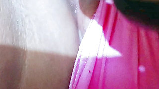 Thick thigh Pinay wife pussy massage + Creampie