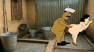 Beshrammom's Big Ass Indian College Teacher Fucked Hard by BBC - Anal & Outdoor Sex