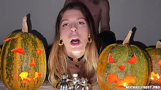 After such fucking you will definitely love Halloween!! Try to watch to the end and not cum!