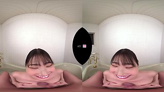 Asian naughty babe amazing VR porn