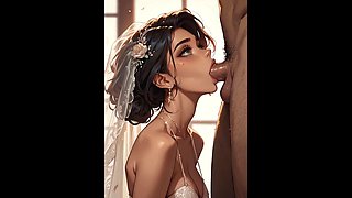 Busty Bride Fucked Hard Ai Porn