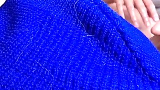 Amateur Edging Handjob with Oily Hands and Feet