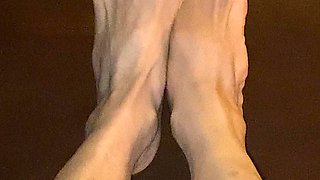 Really Sexy Legs with Tiny Feet with Long Toes