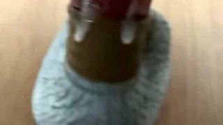 Mein Mann ist auf Arbeit und wir haben uns gegenseitig auf gegeilt, dann bekommt er so Videos von mir