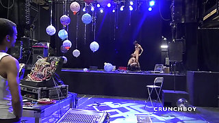 Twink fucked raw in th epublic dance floor