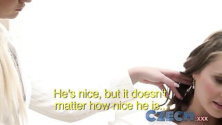 Female friendly smut with inveigling Zuzana Zeleznovova and Tracy Lindsay from Czech XXX
