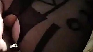 Moranguinho with nylon dress - fucking