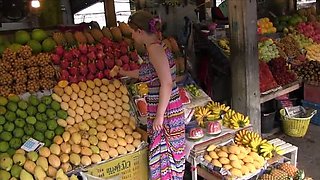 Homemade Thai Milf Fingers Herself Hard with Big Mango - Extreme Squirting & Aggressive Masturbation