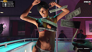 Gta 5 - Strip Club [part 02] Without Nude Mod [18+] Gta V V1.0.3095 Porn Game Play