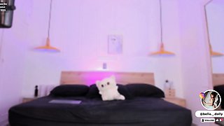 Tight sweet clit and ass solo toy fun