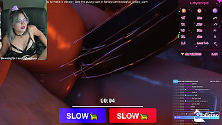 Let's Play! Ruined Orgasm Game with Gabbi JOI Game with Street Fighter Hentai Compilations