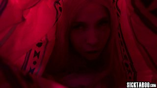 Lucky petite teenage got banged while stuck