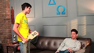 Hot amateur stud rides BFs cock