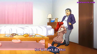 Fucking a stranger while my boyfriend is watching us online - Hentai