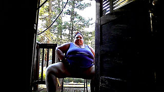 Showering in the Water Hose. Pt 3