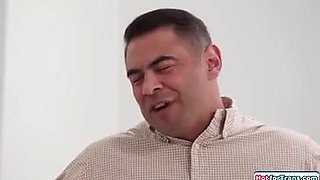 Stud is first-ever time topped by huge-boobed ladyboy wifey Ariel Demure (Draven Navarro, Lolly Dames)