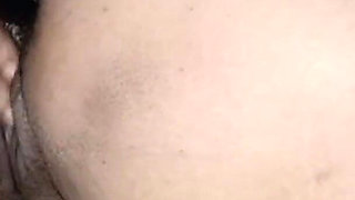 Honeymoon Bride Fucked Analhole with Black Dildo for Open Her Analhole for Anal Sex