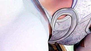 Sue Storm Gets Fucked in Her Pussy, Tight Pussy Briar Cowgirl Ride, Widowmaker Rides a Hard Cock
