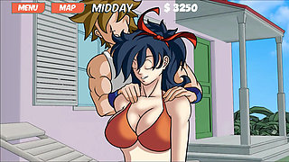 Dragon Girl X - Dragon Ball Part 8 - Boobs Play by Loveskysan