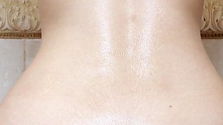 Playful Vasya Sylvia Washes and Fucks Her Friend with Big Tits!
