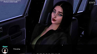 Medical Special Care - Karin handjobs Dr. Larkin in the car - 10KI - by Porn Game 4U