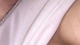 Busty Japanese Babe Squirts and Gets Her Bush Creampied by a Horny Dude
