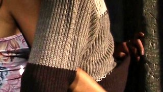 Hot brunette slut for extreme amateur pov blowjob