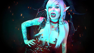 Hell's Toilet Training with Demoness Baal - Chastity, Pee, Caviar, Original Edition