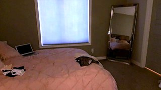 Blonde emo amateur solo masturbation